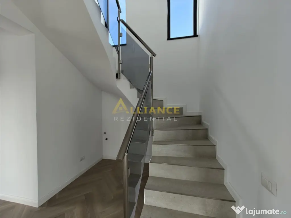 Casa moderna - P 1E,- 3 dormitoare - 115 mp utili - teren 36 