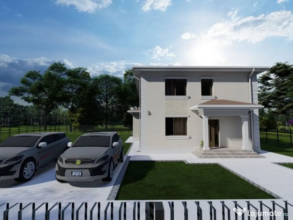 Casa P+1 - 228 mp + teren 668 mp - Mogoșoaia 