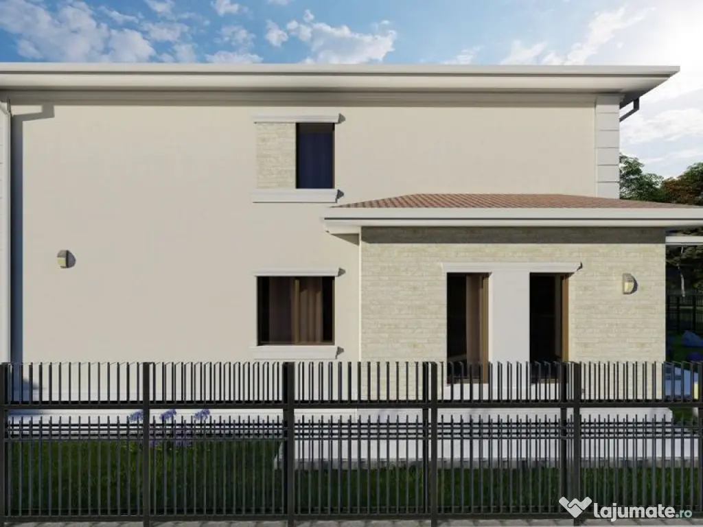Casa P+1 - 228 mp + teren 668 mp - Mogoșoaia 