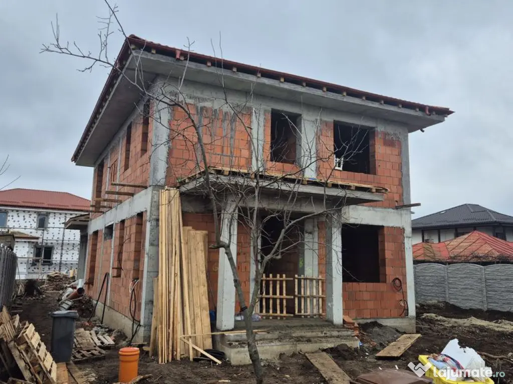 Casa P+1 - 228 mp + teren 668 mp - Mogoșoaia 