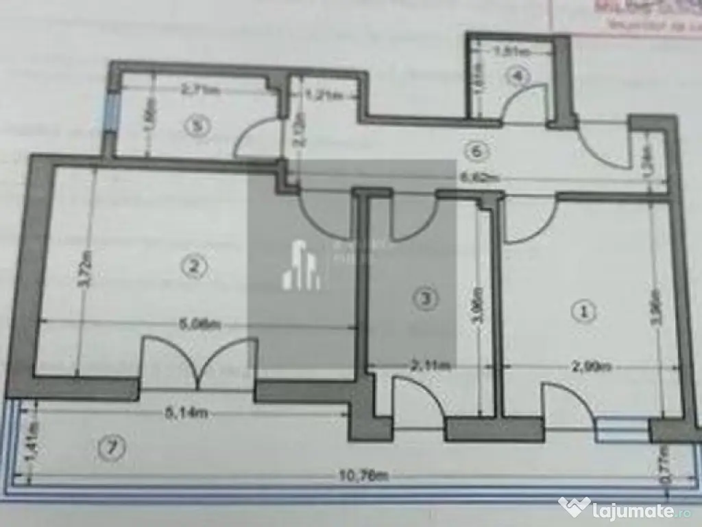 2 Camere Decomandat 66mp - Sector 4 - Metalurgiei 