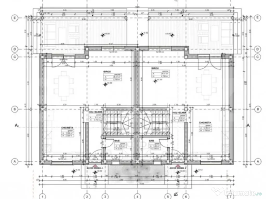 Duplex SAD P+E Moșnița Veche, 120 mp utili, teren 400 mp 