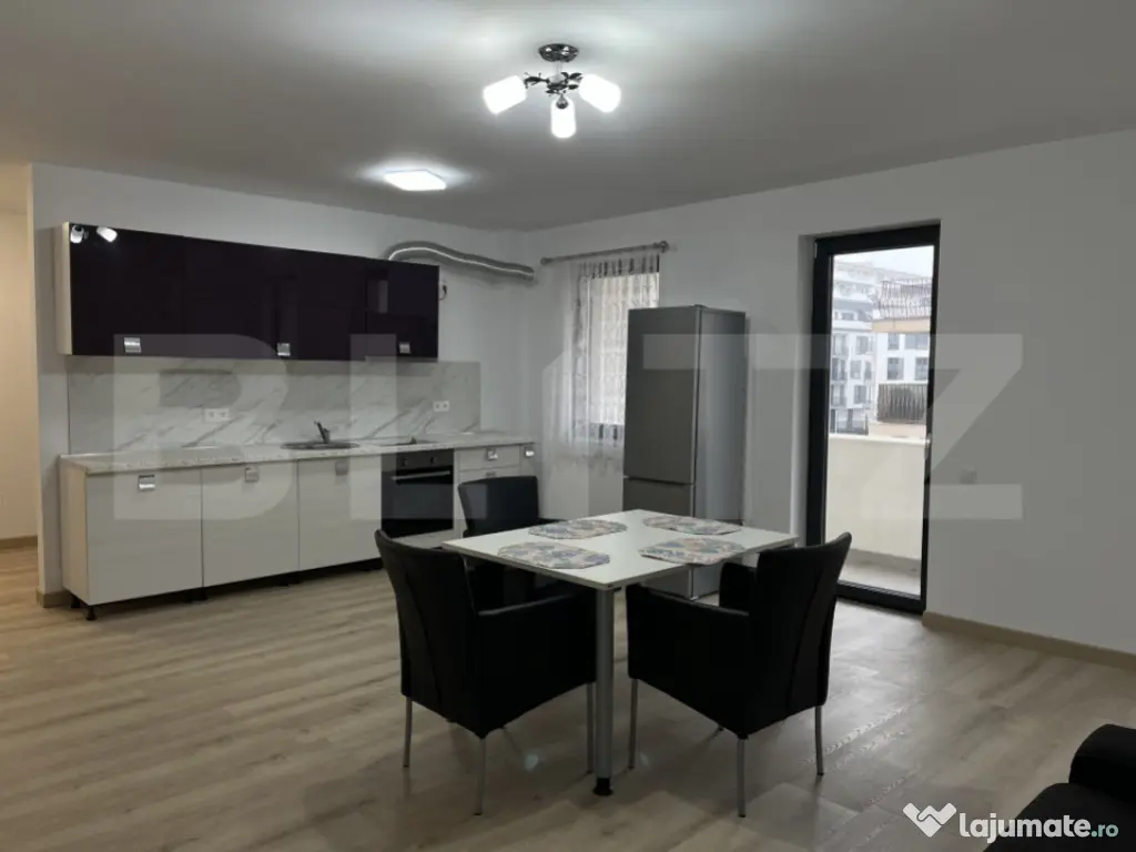 Apartament 2 camere, modern, prima închiriere, 57 mp, parca 