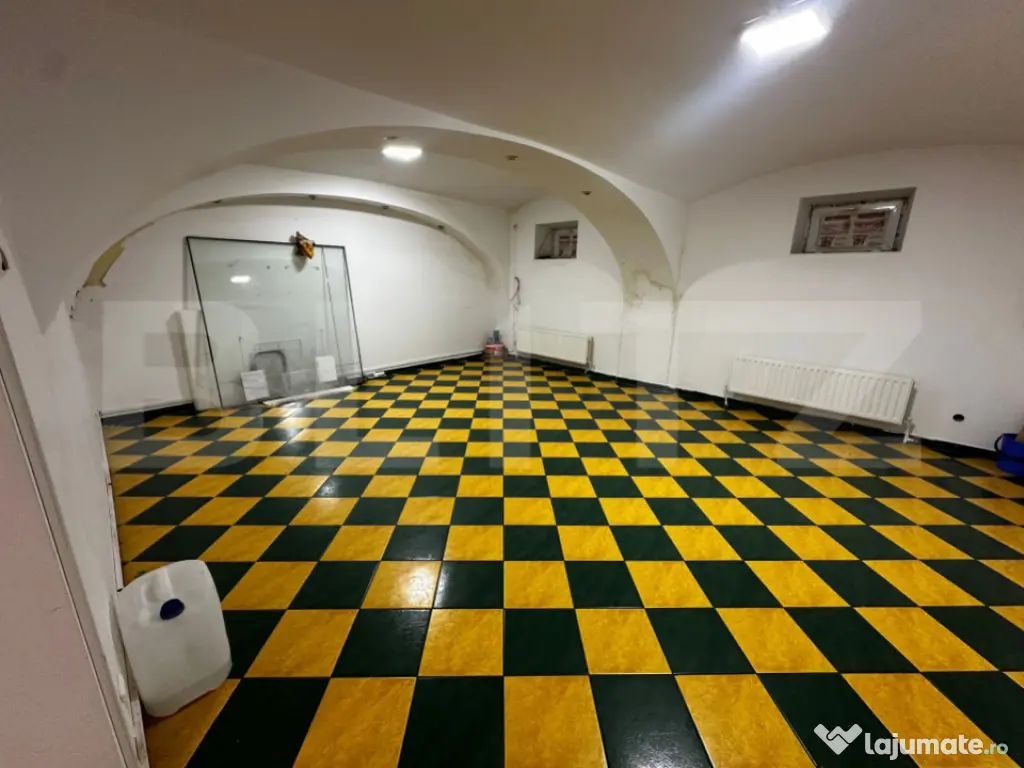 Spațiu comercial 130mp, vad intens, locație centrală 