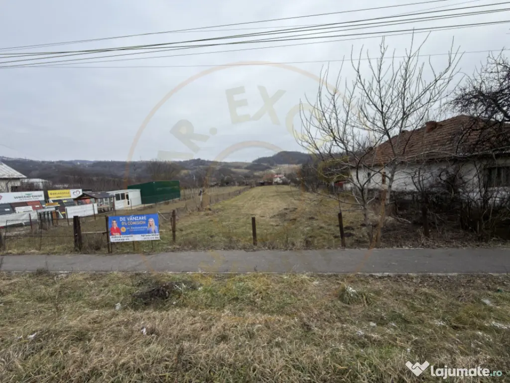 Casa+Teren intravilan 2.056 mp – dubla deschidere – DN P 