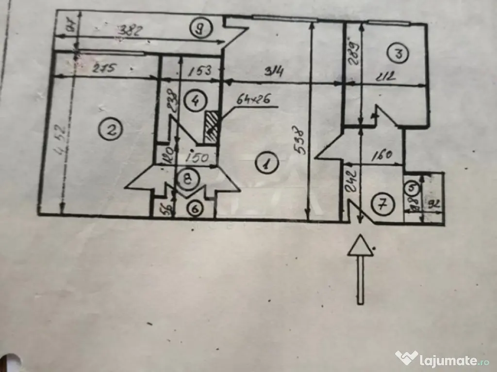 2 camere, et 7/8, 50 mp-Drumul Taberei, Mall Plaza 