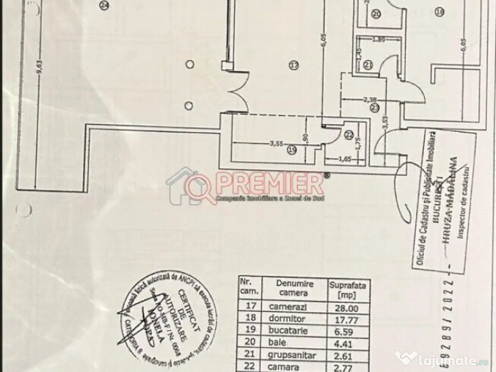 PENTHOUSE - Timpuri Noi - 2 camere + terasa 