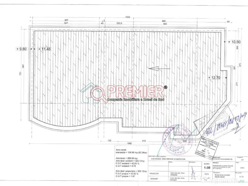 BRANCOVEANU - Budimex - 2 Cladiri 1000 mp 