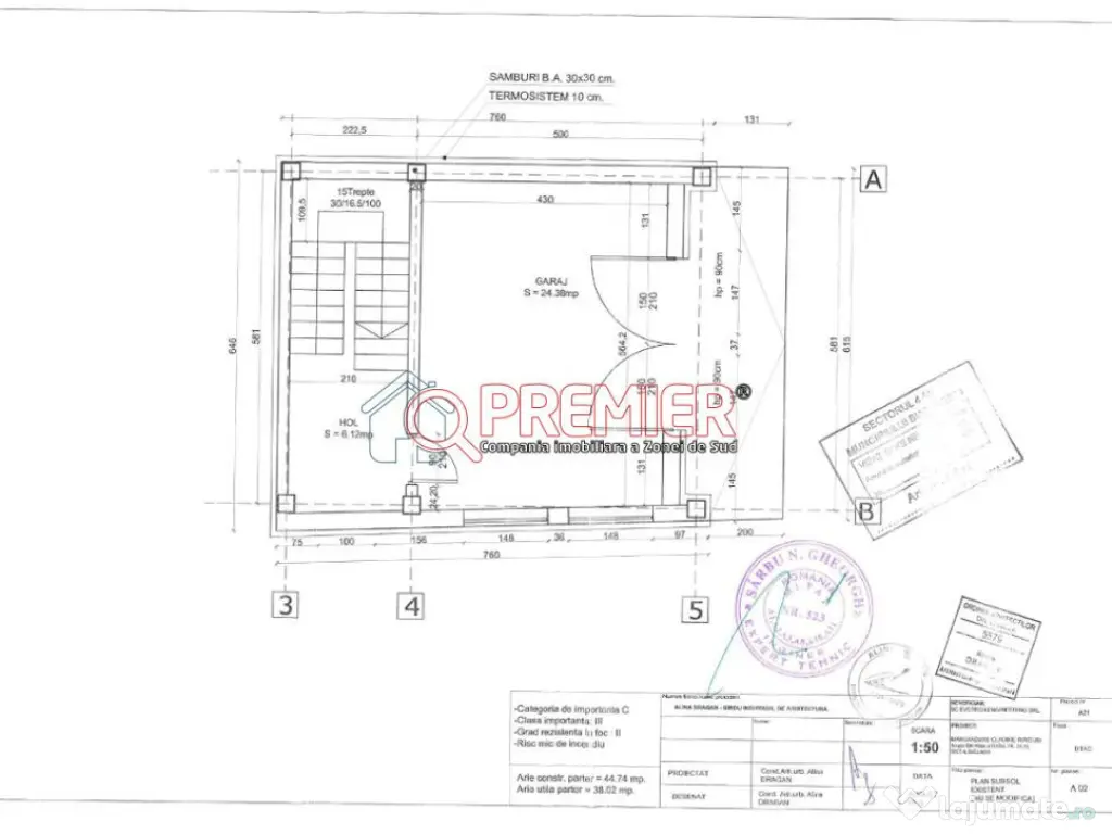 BRANCOVEANU - Budimex - 2 Cladiri 1000 mp 