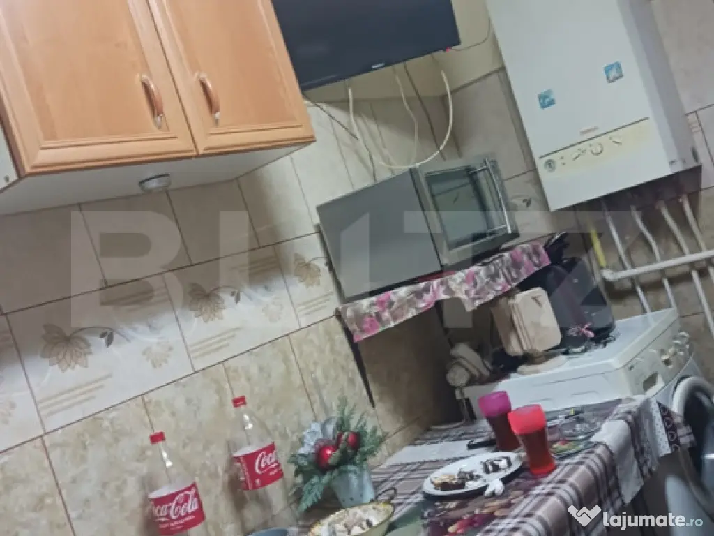 Apartament cu 3 camere, 2 bai, complet mobilat, Ludus, Centr 