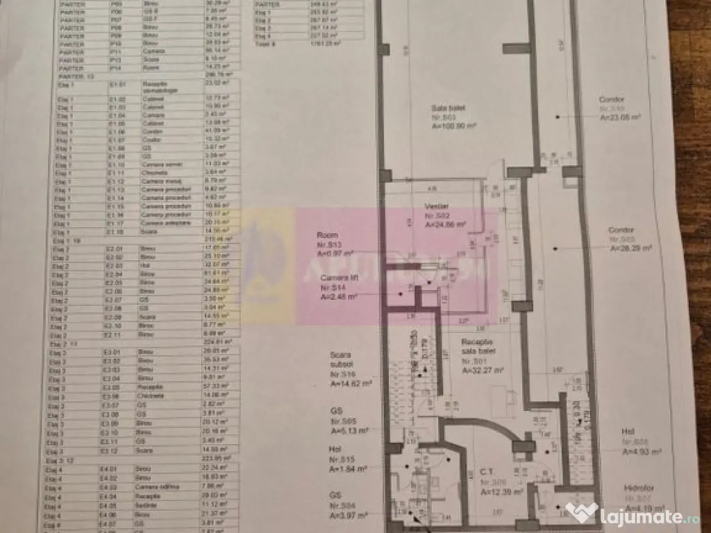 Spatiu 106 mp demisol, intrare separata, utilitati inclus...