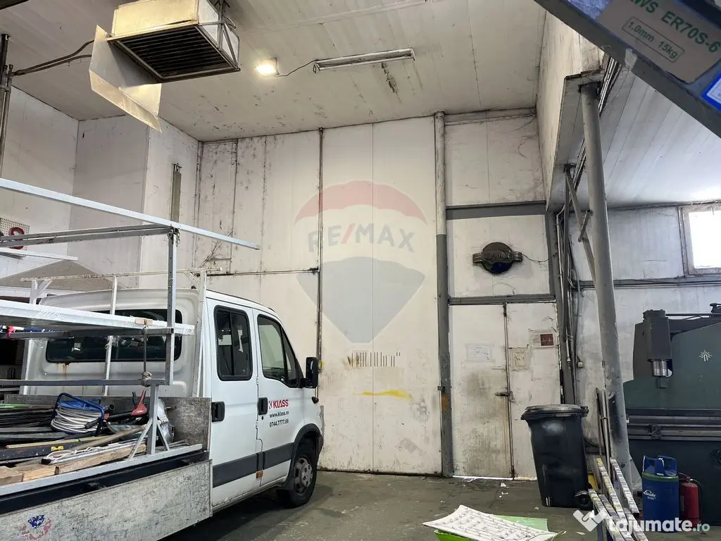 De vanzare Hală producție 1.100 mp + birouri 356 mp + t... 