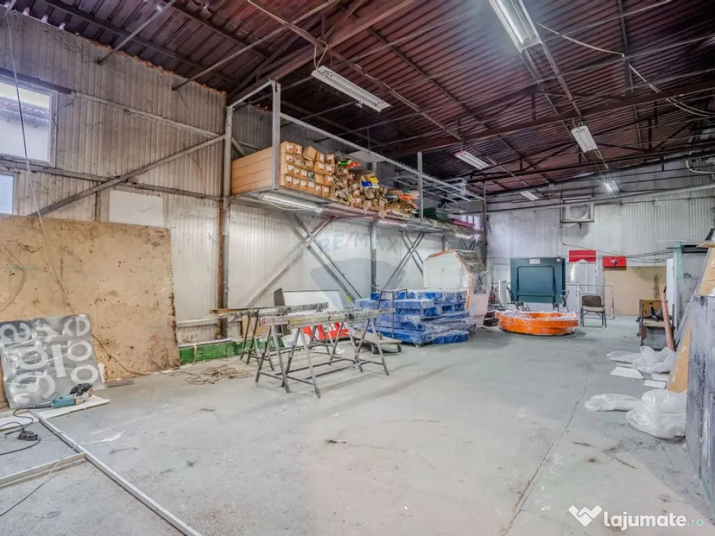 Hală de vânzare Colentina – 1.100 mp utili + teren 