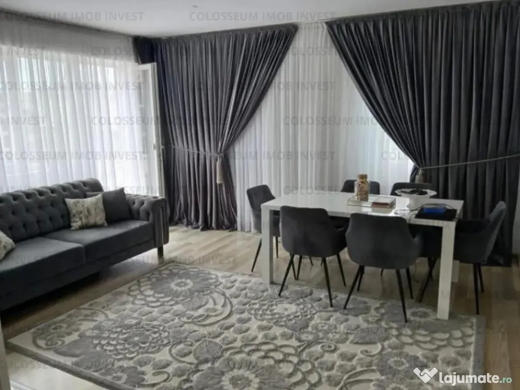 Apartament bloc nou, 3 camere, decomandat, mobilat, utilat, Tractorul!