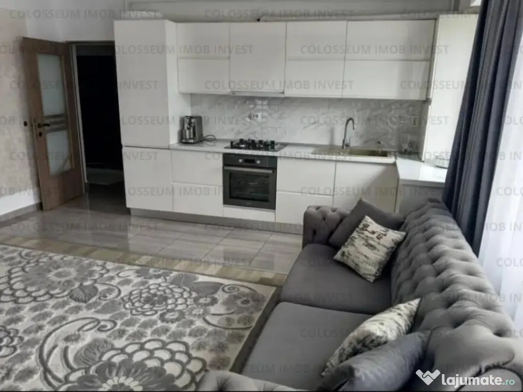 Apartament bloc nou, 3 camere, decomandat, mobilat, utilat, Tractorul!