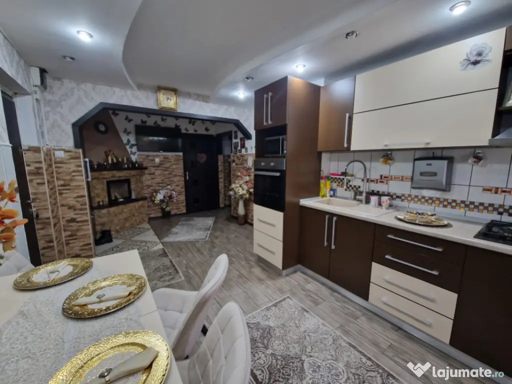 Apartament 3 camere + bucătărie open space | 57 mp | Zonă 