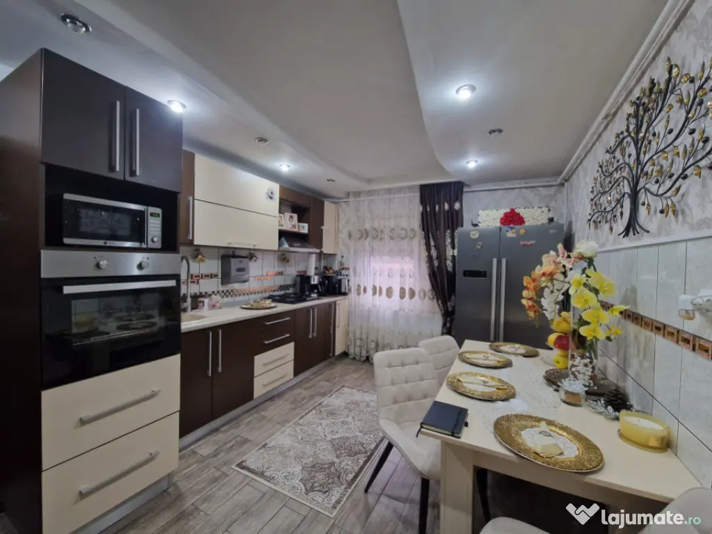 Apartament 3 camere + bucătărie open space | 57 mp | Zonă 