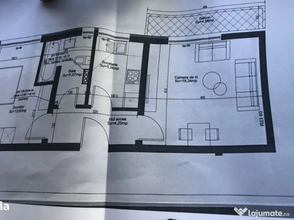 Apartament 2 camere Mall Grand Arena 