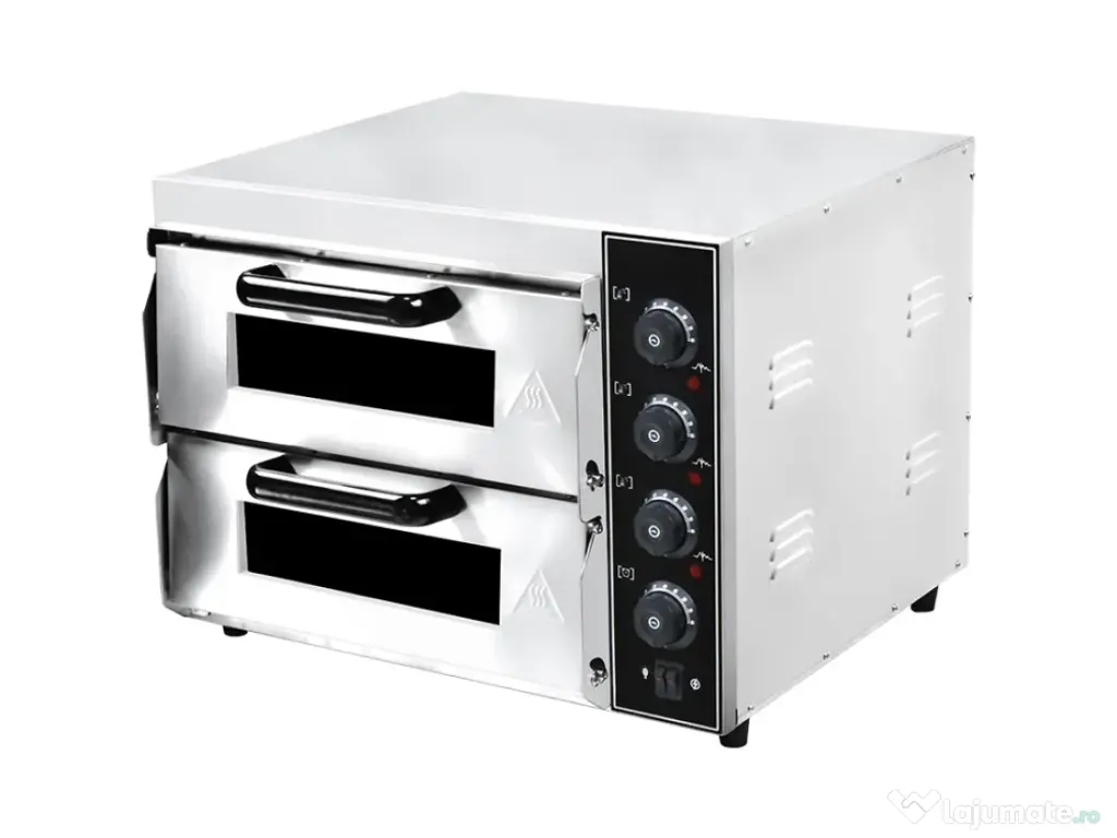 Cuptor profesional pentru pizza pe 2 niveluri pentru pizza Ø40 cm 