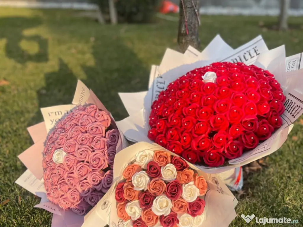 Buchete trandafiri