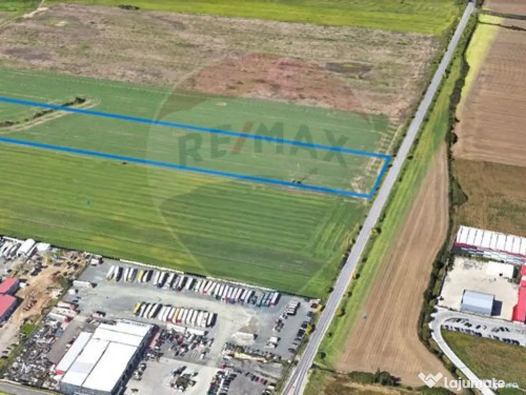 Teren comercial 5 ha, PUZ aprobat, acces direct Centura N... 