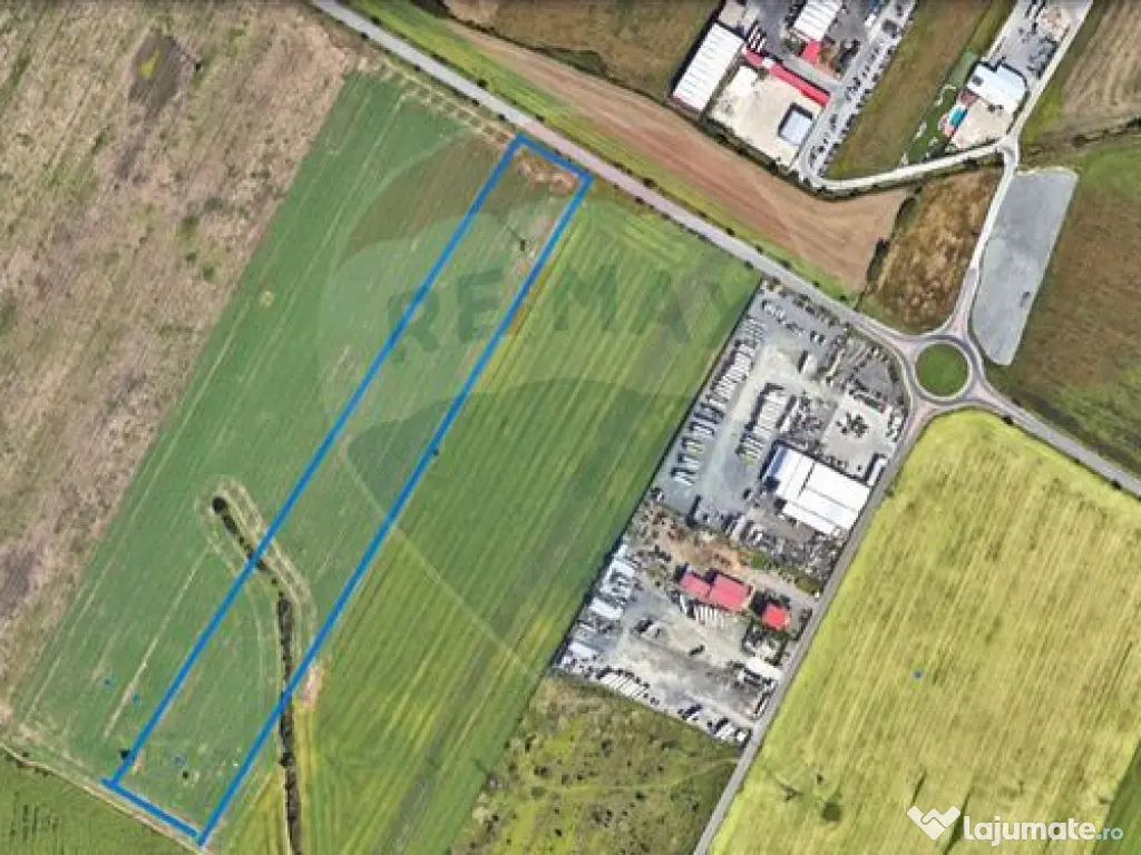 Teren comercial 5 ha, PUZ aprobat, acces direct Centura N... 