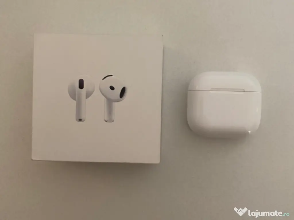 Airpods 4 + cablu USB-C