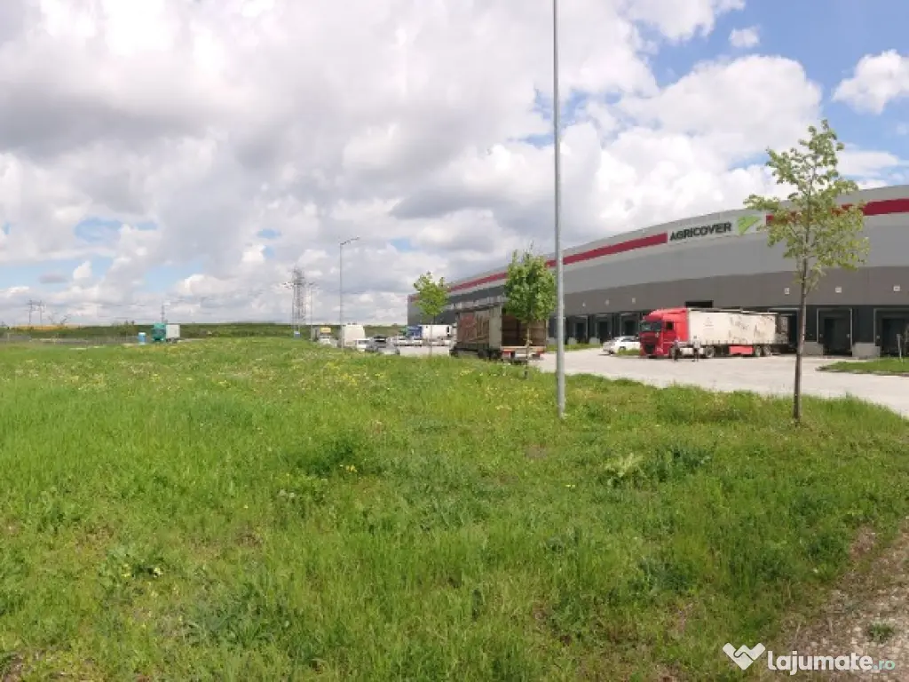 Teren construcții industriale 14000mp, A1-Centura, Domnesti