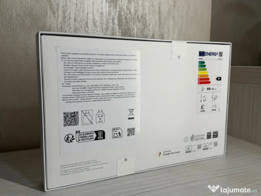 Vând Tabletă Honor Pad X9a, 11.5 , 6GB RAM, 128GB, LTE 4G 