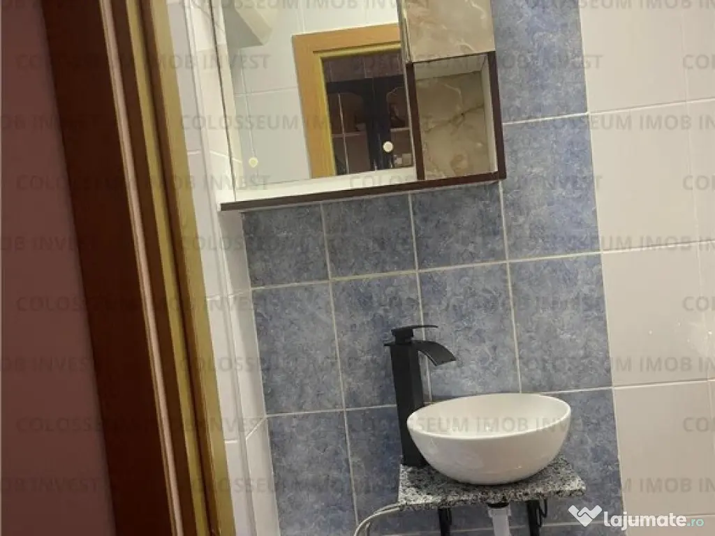 COLOSSEUM:Camera cu Baie renovat mobilat utilat Orizont 