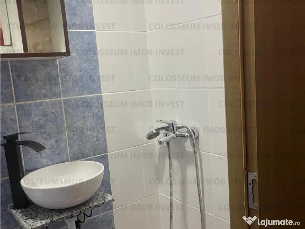 COLOSSEUM:Camera cu Baie renovat mobilat utilat Orizont 
