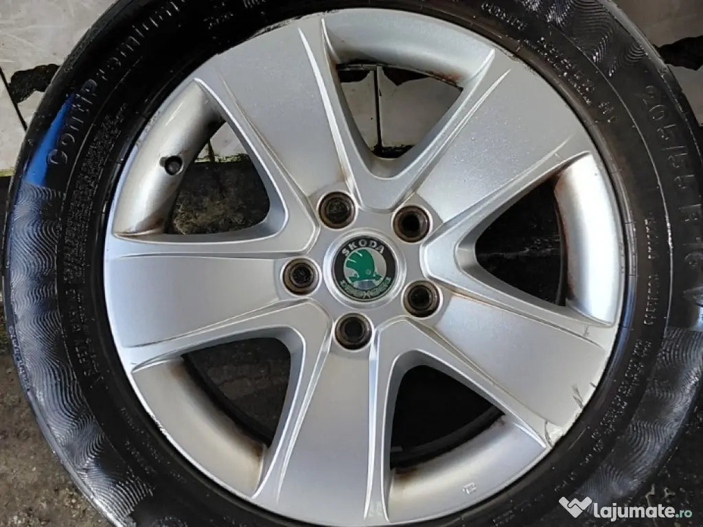 Set Jante Aliaj Originale Skoda r16 