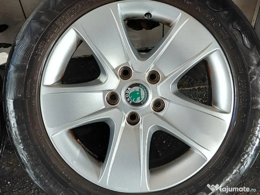 Set Jante Aliaj Originale Skoda r16 