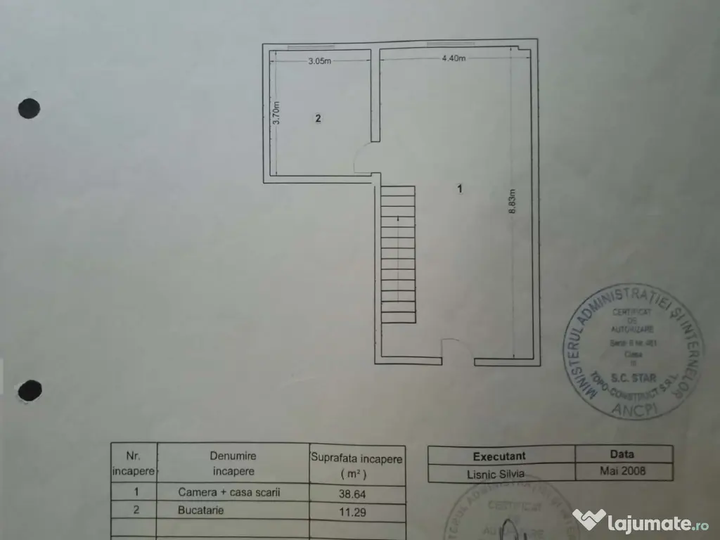 Proprietar, duplex108 mpu,mobilat utilat,3 camere,2 bai,centrala,parcare privata