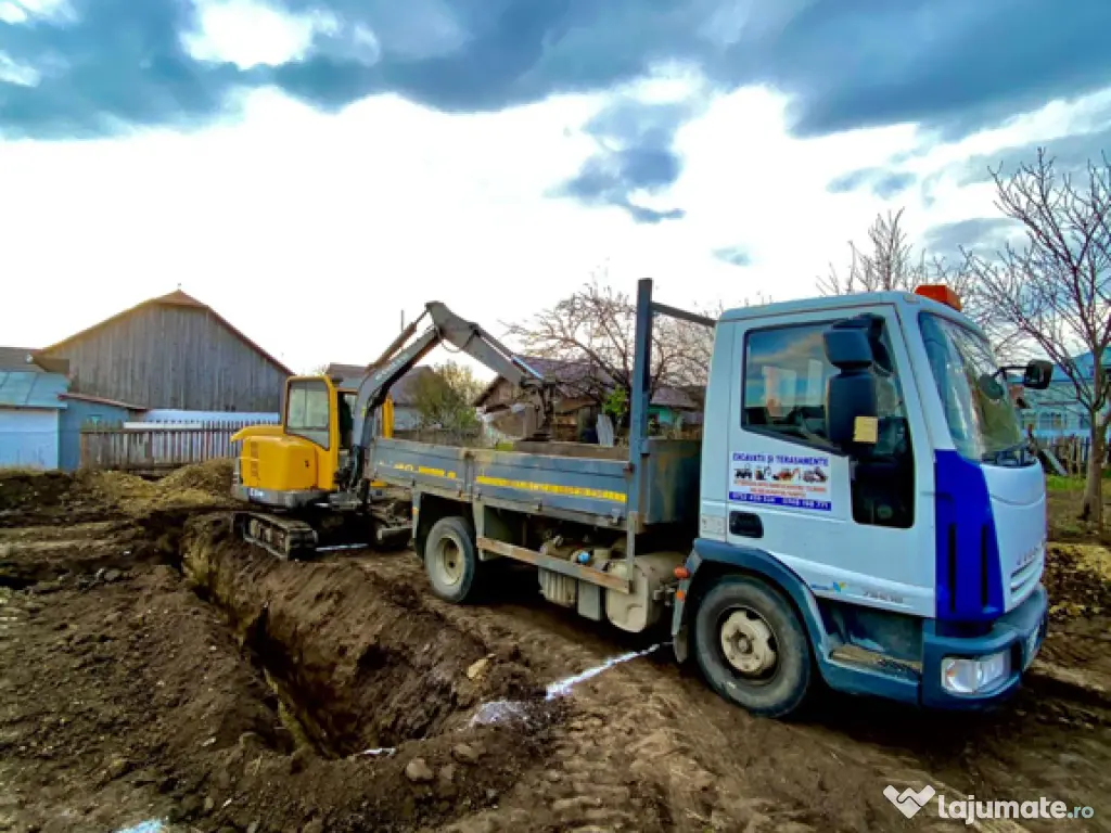 Buldoexcavator Suceava 