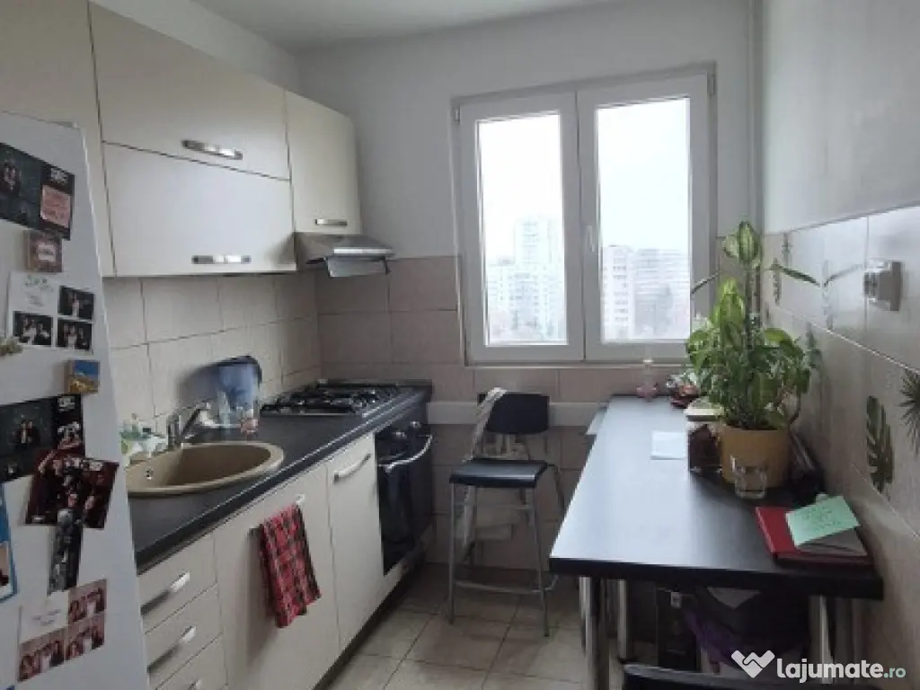 Mutare imediată: Ap 2 camere decomandat, complet utilat, vedere panora 