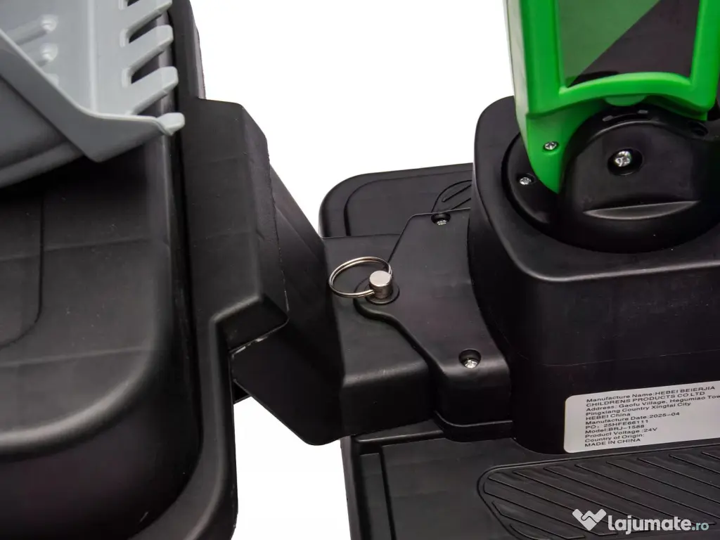 Tractoras electric pentru copii Kinderauto BJEJ1588E 2x35W, 12V Green 