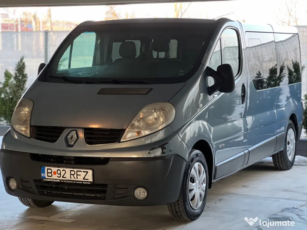 Renault Trafic 2008 - 8+1 locuri - Unic Proprietar 