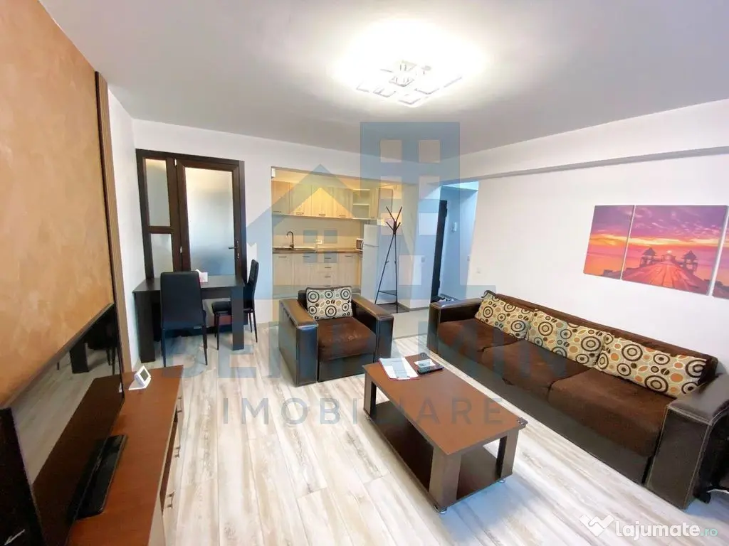 Doua camere-1 Mai Bulevard-Pet Friendly-Etaj 2-CT-Mobilat... 