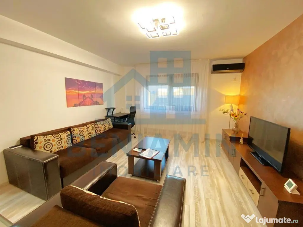 Doua camere-1 Mai Bulevard-Pet Friendly-Etaj 2-CT-Mobilat... 