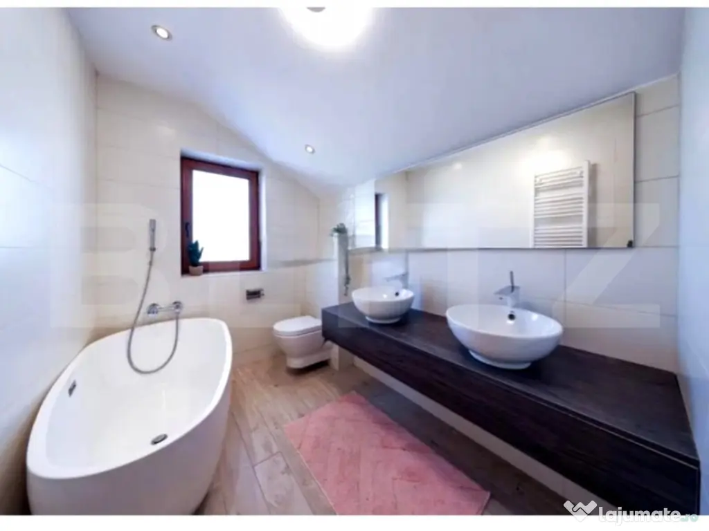 Casă cu etaj în Sânpetru – 113 mp utili, teren 500 mp, 