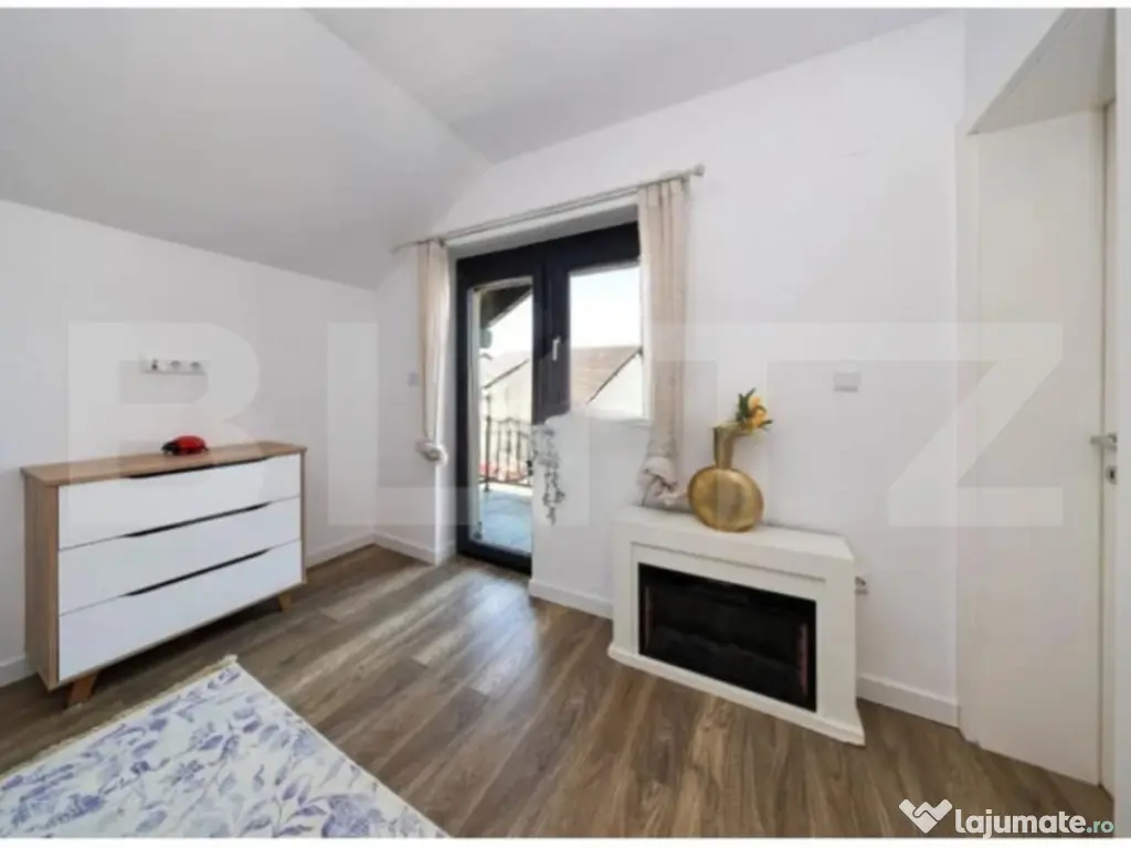 Casă cu etaj în Sânpetru – 113 mp utili, teren 500 mp, 