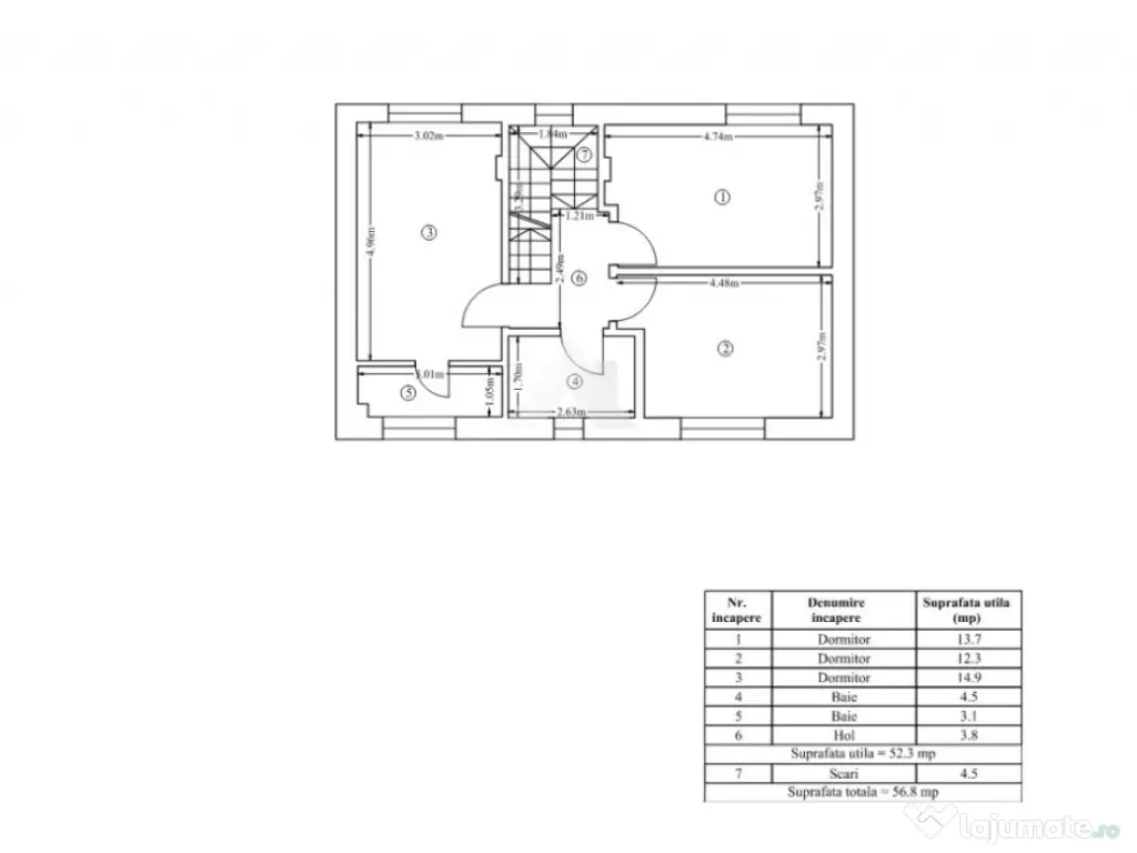 Casa single Otopeni Odaile 174mp, lot 272mp, gated community 