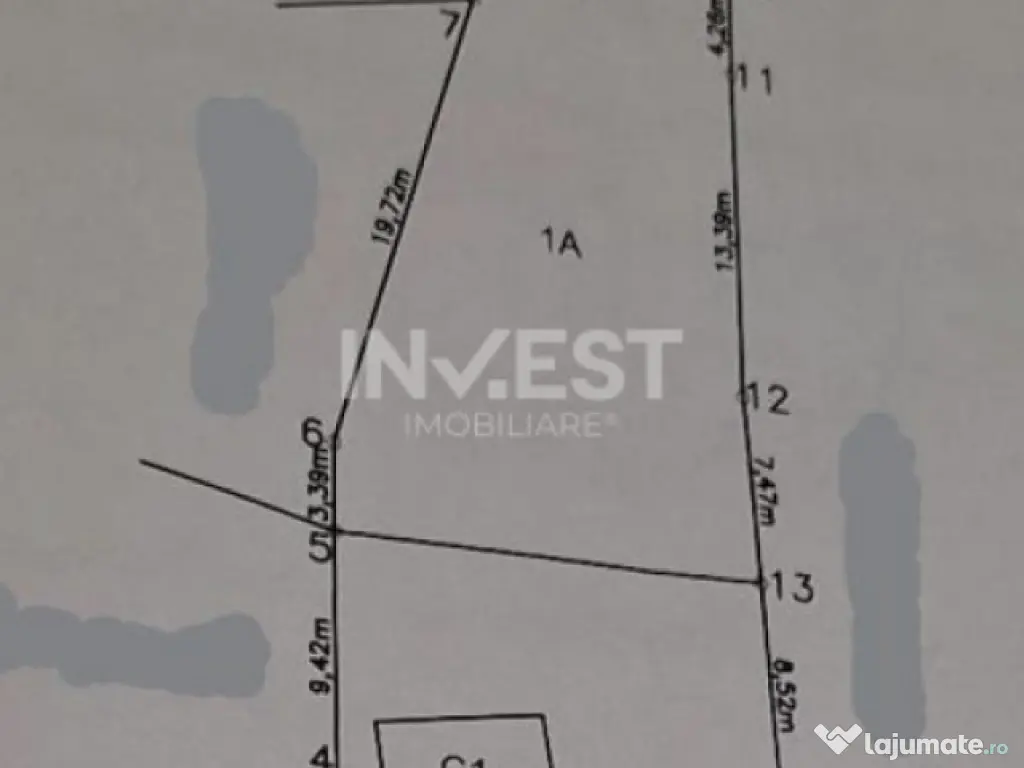 TEREN INTRAVILAN, 602 MP, REDIU