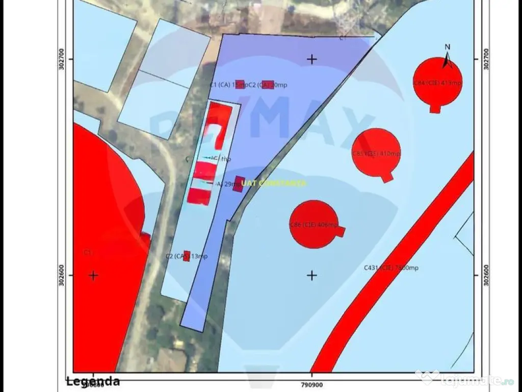 Vanzare Teren intravilan Constanta/ Gara /Activitati come...