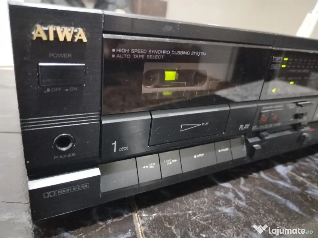 casetofon deck Aiwa model AD-Wx707 