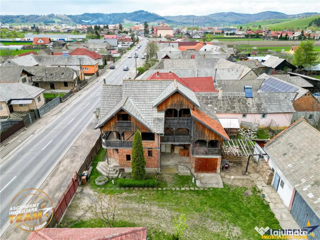 Ansamblu:doua case anexe domeniu de 10.101mp, Intorsura Buza 