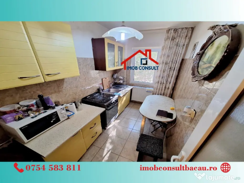 Apartament 2 camere, decomandat – Etaj 1! Cornișa Bistriței! CE1540 