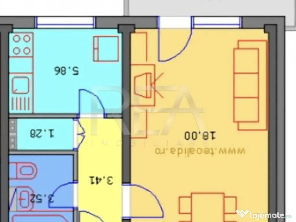 Garsoniera, 10/10, 33mp, bloc 1980-Veteranilor 