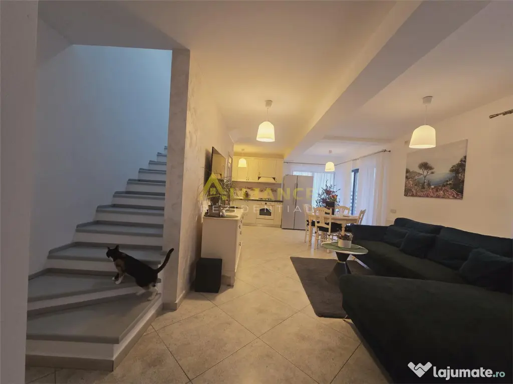 VILA MOBILATA UTILATA -4 camere- acces facil stb - strada as 